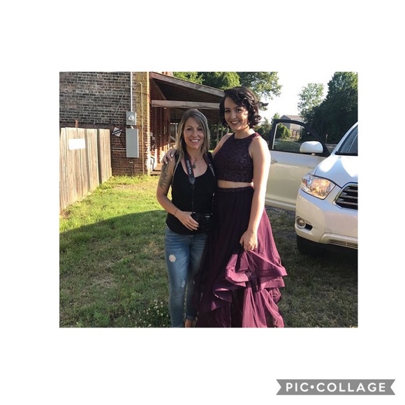 Windsor Prom Dress Size 3 - Picture 3 of 4